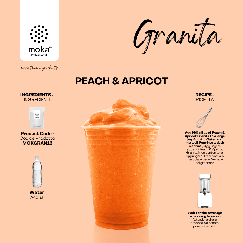 GRANITA _ Peach & Apricot