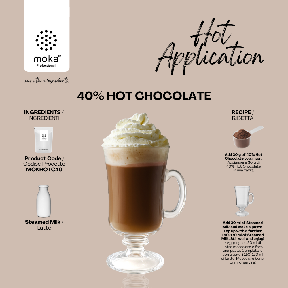 HOT APPLICATION _ 40% Hot Chocolate